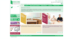 Desktop Screenshot of hecom.co.uk